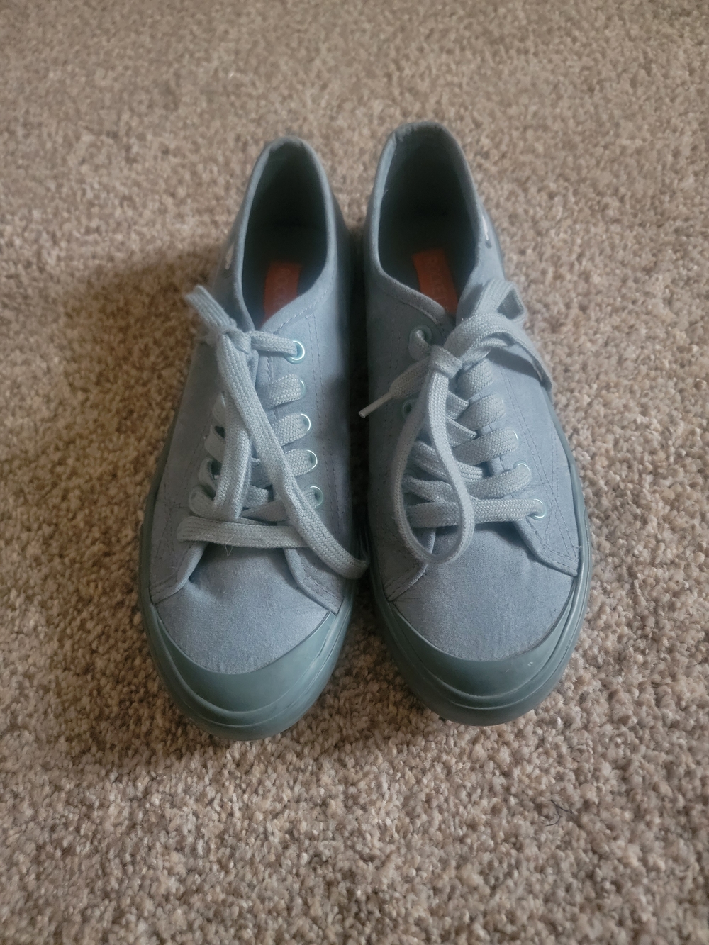 Rocket Dog Light Gray/Gray Suede Low-Top Sneakers